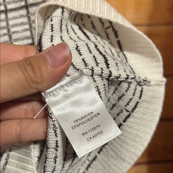 Nina Leonard 2-piece Tweed Cardi and Skirt Set size M - Picture 5 of 5